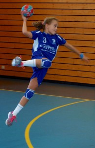 Sacha Grosclaude des 13 ans féminines