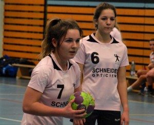 Laetitia Becker et Mélissa Wächter des 18 ans féminines.